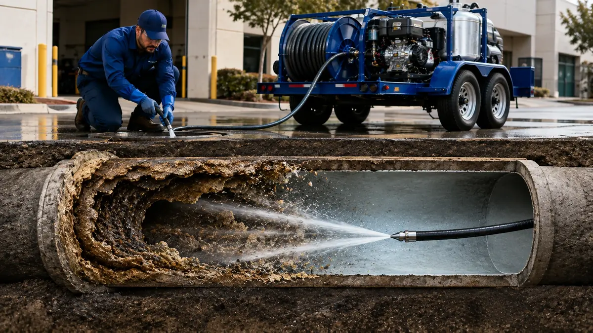 Sewer Pipe Descaling in Encinitas